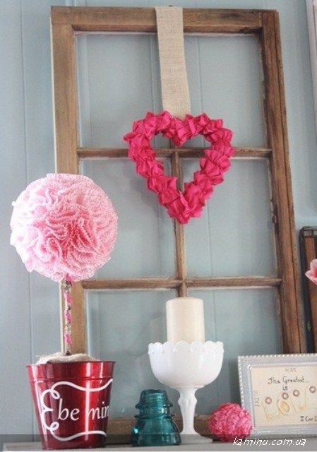 valentines day mantel decor ideas 36 65 речей, здатних зробити день усіх закоханих 14 лютого дійсно особливим