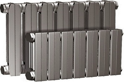 Чавунні батареї - сучасні батареї для квартири, товщина їх стінок, об'єм та вага однієї секції.