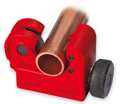 Інструмент для монтажу мідних труб - труборізи, трубогиби, різаки та фаскознімачі для труб з міді