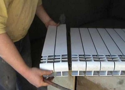 Розрахунок секцій алюмінієвих батарей на квадратний метр