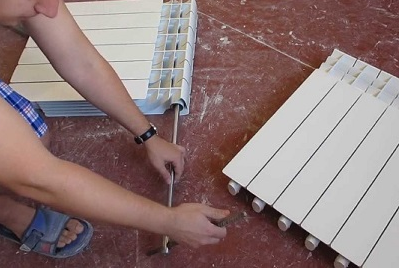 Як додати секції на алюмінієві батареї - способи з'єднання і чи можна це робити